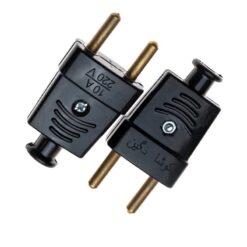 خرید دوشاخه تخت میله برنجی کوشا نگین با ارسال سریع | فروشگاه چراغستان