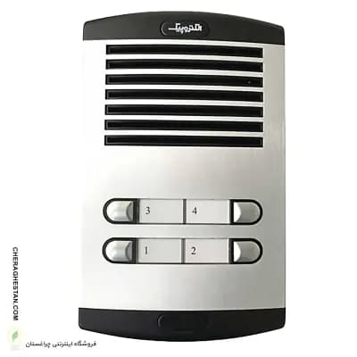 پنل آیفون صوتی چهار واحدی الکتروپیک