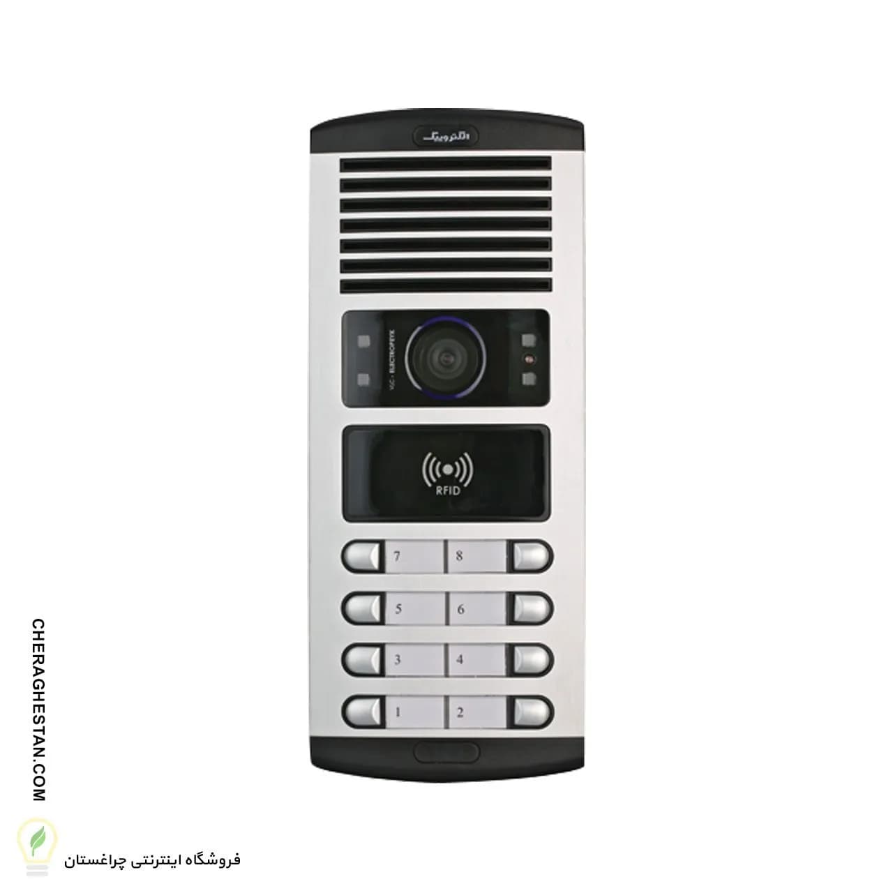 پنل آیفون تصویری الکتروپیک مدل 1086 تگ دار RFID