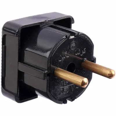 دوشاخه چهارگوش Standard کوشا نگین