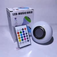 لامپ هوشمند و اسپیکر بلوتوثی مدل led music blub کد HB-61
