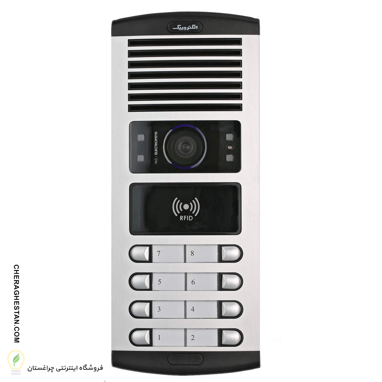 پنل آیفون تصویری الکتروپیک مدل 1086 تگ دار RFID