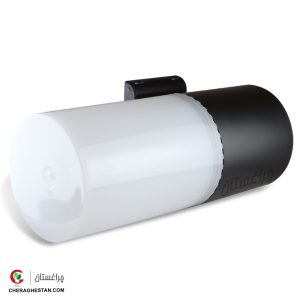 چراغ دیواری حیاطی روژآوران با IP44 مشکی