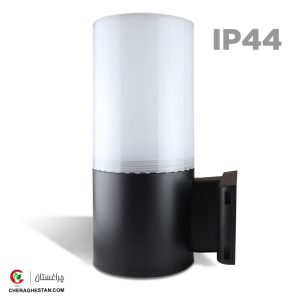 چراغ دیواری حیاطی روژآوران با IP44 مشکی