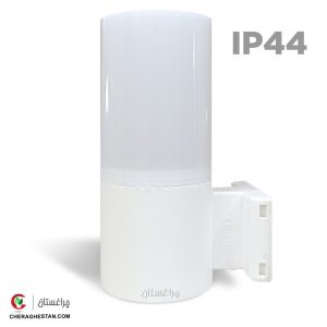 چراغ دیواری حیاطی روژآوران با IP44 سفید