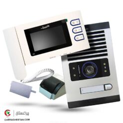 آیفون تصویری تک واحدی کامل الکتروپیک  4.3 اینچ با مانیتور797