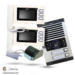 آیفون تصویری دو واحدی کامل الکتروپیک 4.3 اینچ با مانیتور797