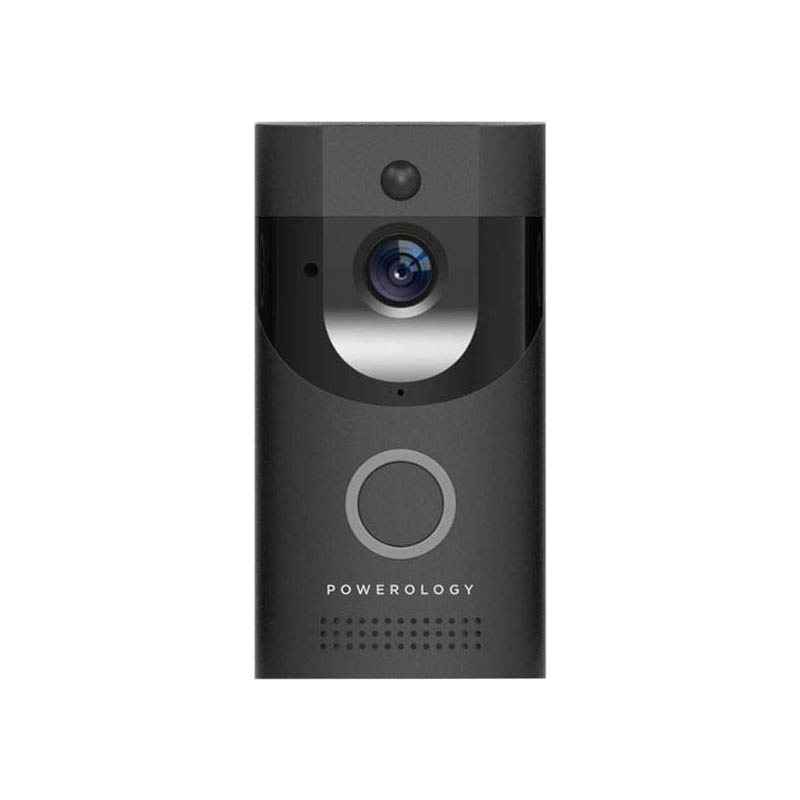 آیفون تصویری پاورولوژی مدل PSVDBBK Powerology Smart Video Doorbell PSVDBBK