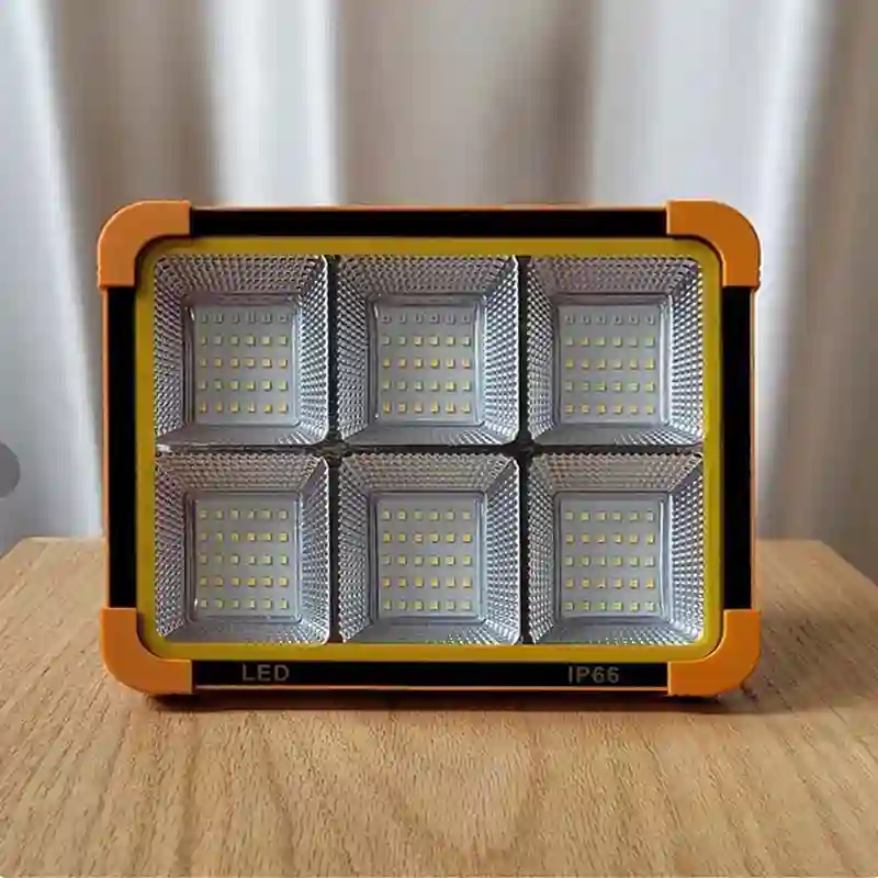 پروژکتور شارژی خورشیدی دارای پاور بانک