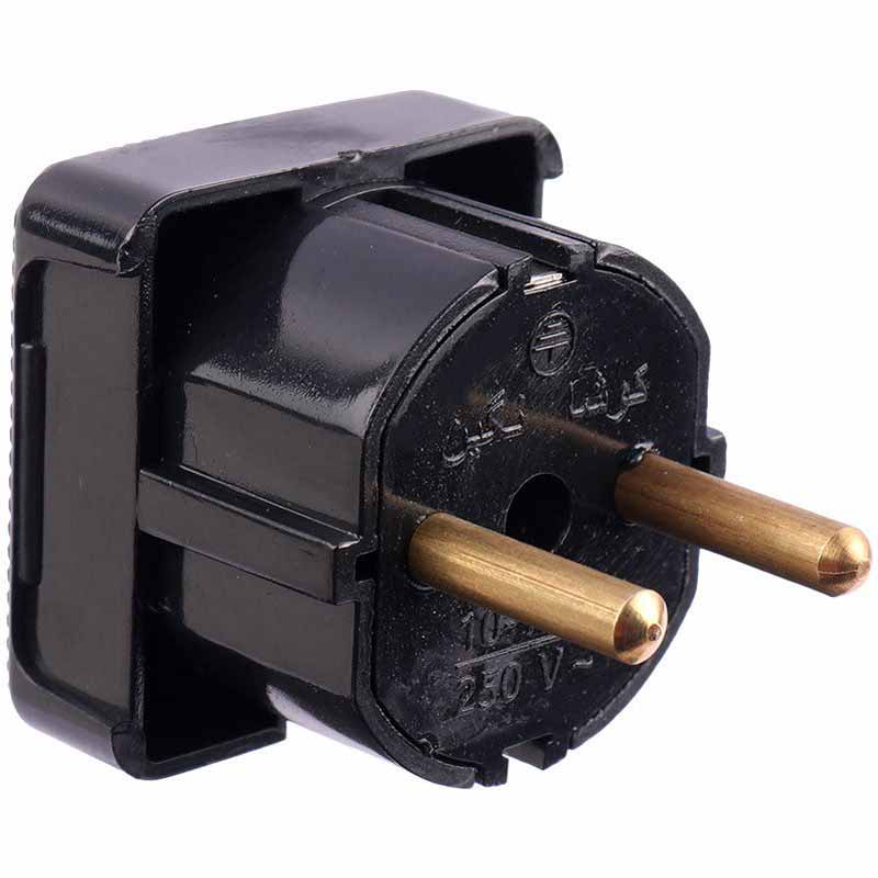 دوشاخه چهارگوش استاندارد کوشا نگین نور