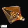 لامپ ادیسونی طرح و مدل الماس فیلامنتی