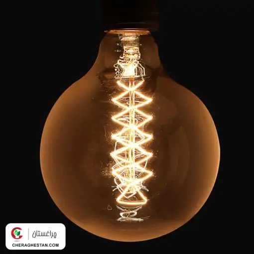 لامپ ادیسونی طرح حبابی 40 وات تنگستن